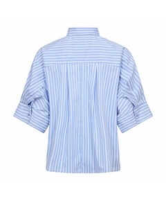 Dames blouse blauw