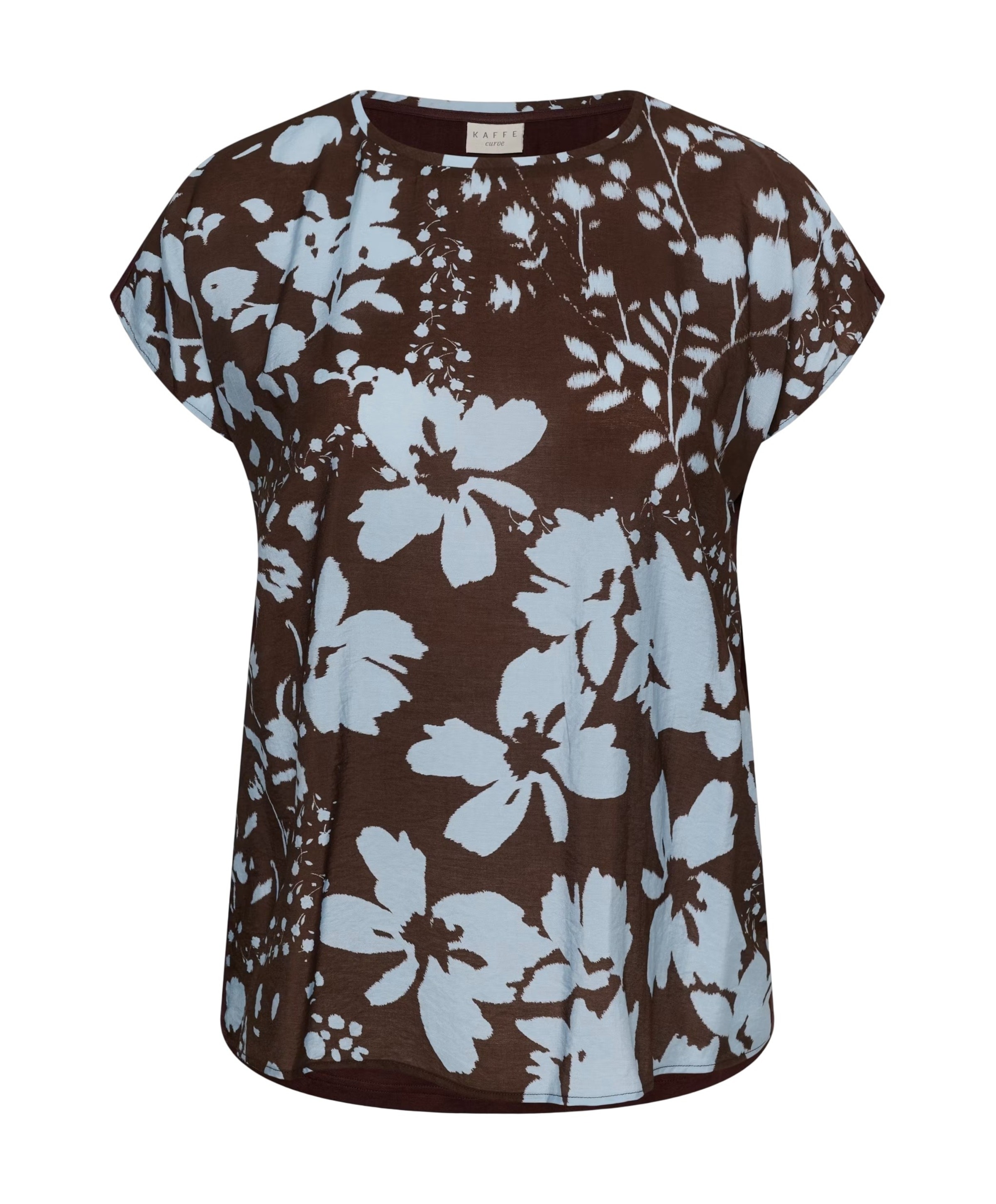 Dames blouse bruin