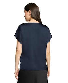Dames blouse blauw