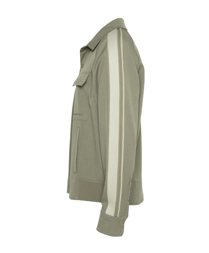 Heren overshirt beige