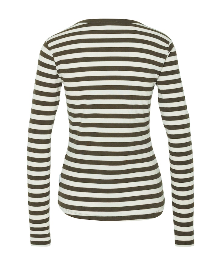 Dames longsleeve bruin