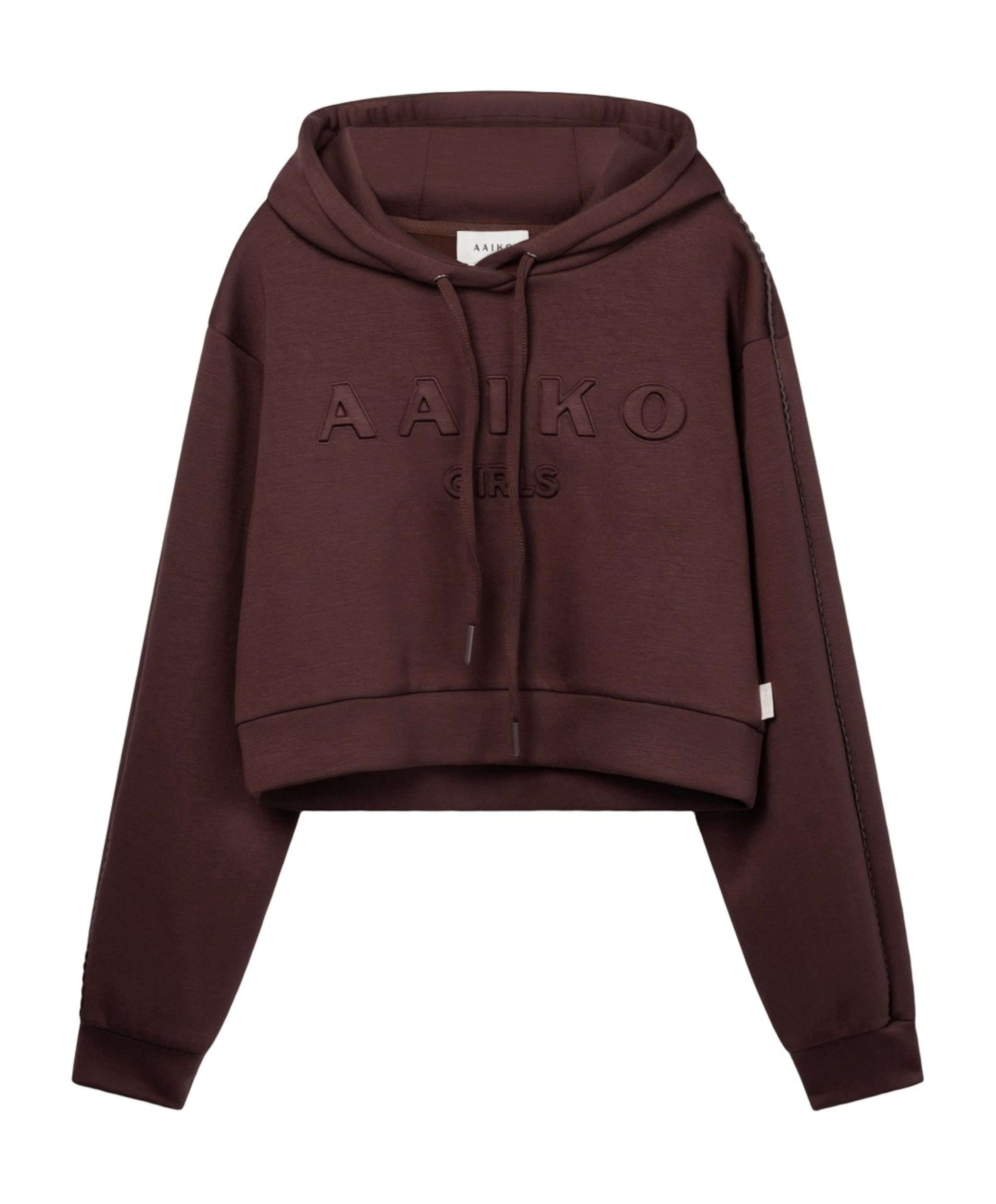 Meisjes sweater bruin