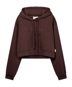 Meisjes sweater bruin