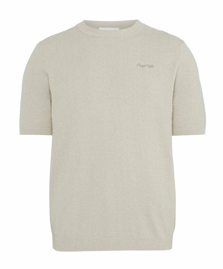 Heren T-shirt beige