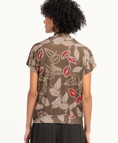 Dames T-shirt bruin