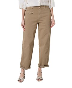 MMAymen Len dames broek beige
