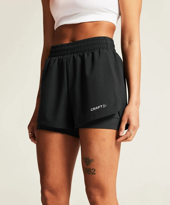 ADV Essence 2-in-1 Shorts 2 W zwart