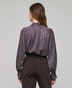 Dames blouse bordeaux