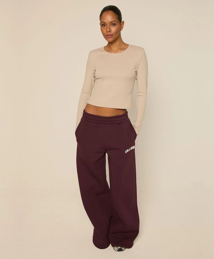 Stella Pants dames trainingsbroek bordeaux