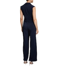 Overall Lang ohne Arm dames jumpsuit blauw