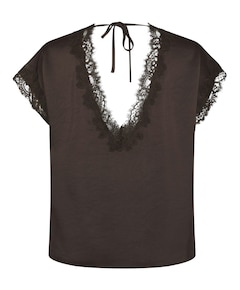 Dames blouse bruin