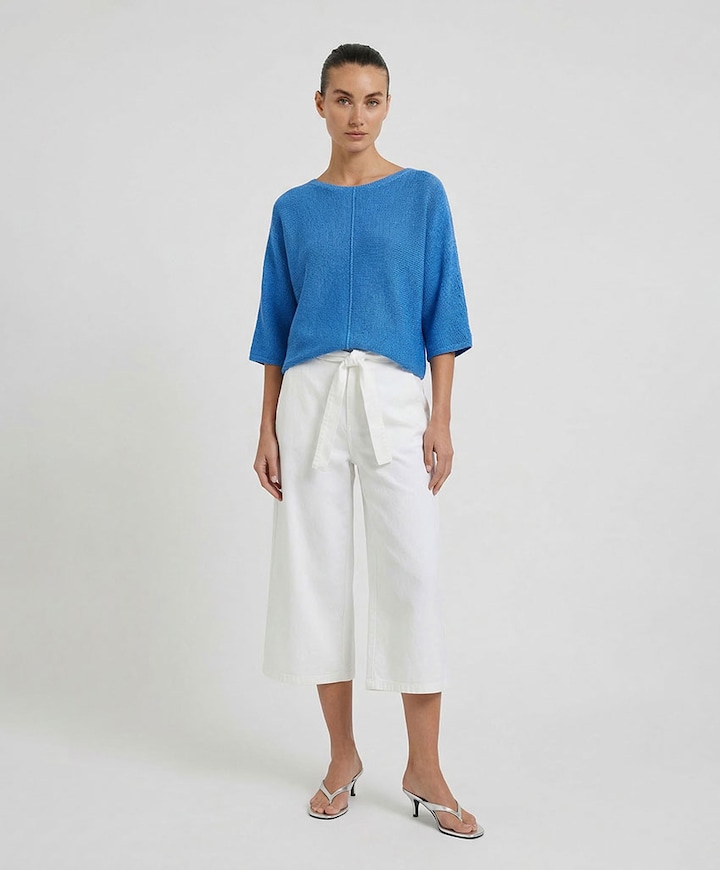 Dames trui blauw