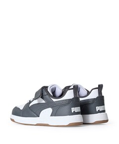 Puma Rebound V6 Lo AC+ Inf jongens sneakers grijs