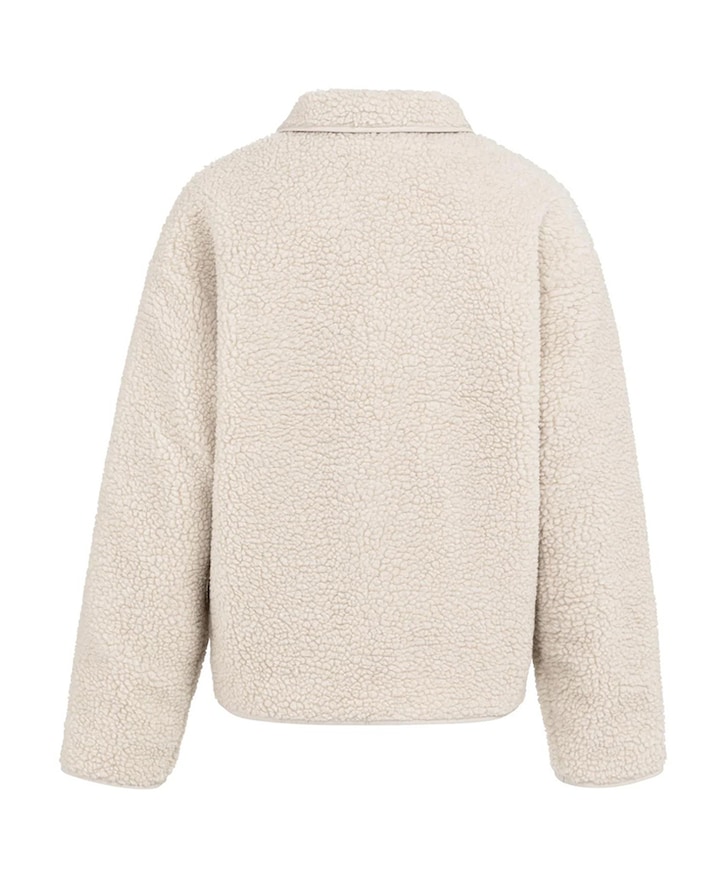 Dames jas omkeerbaar beige