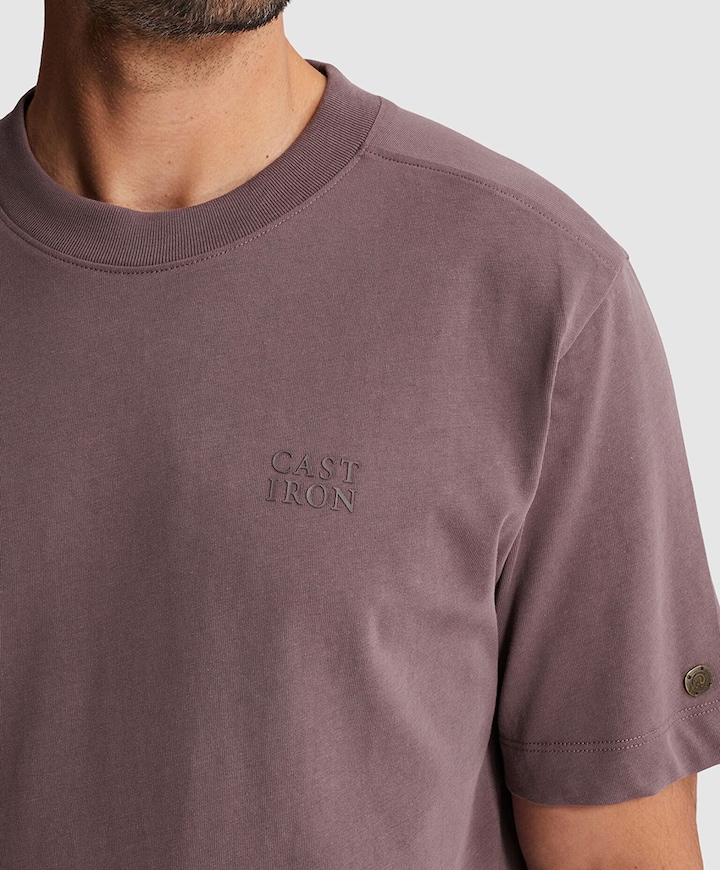 Heren T-shirt paars