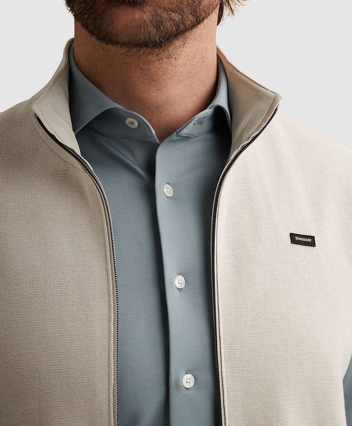 Heren bodywarmer beige