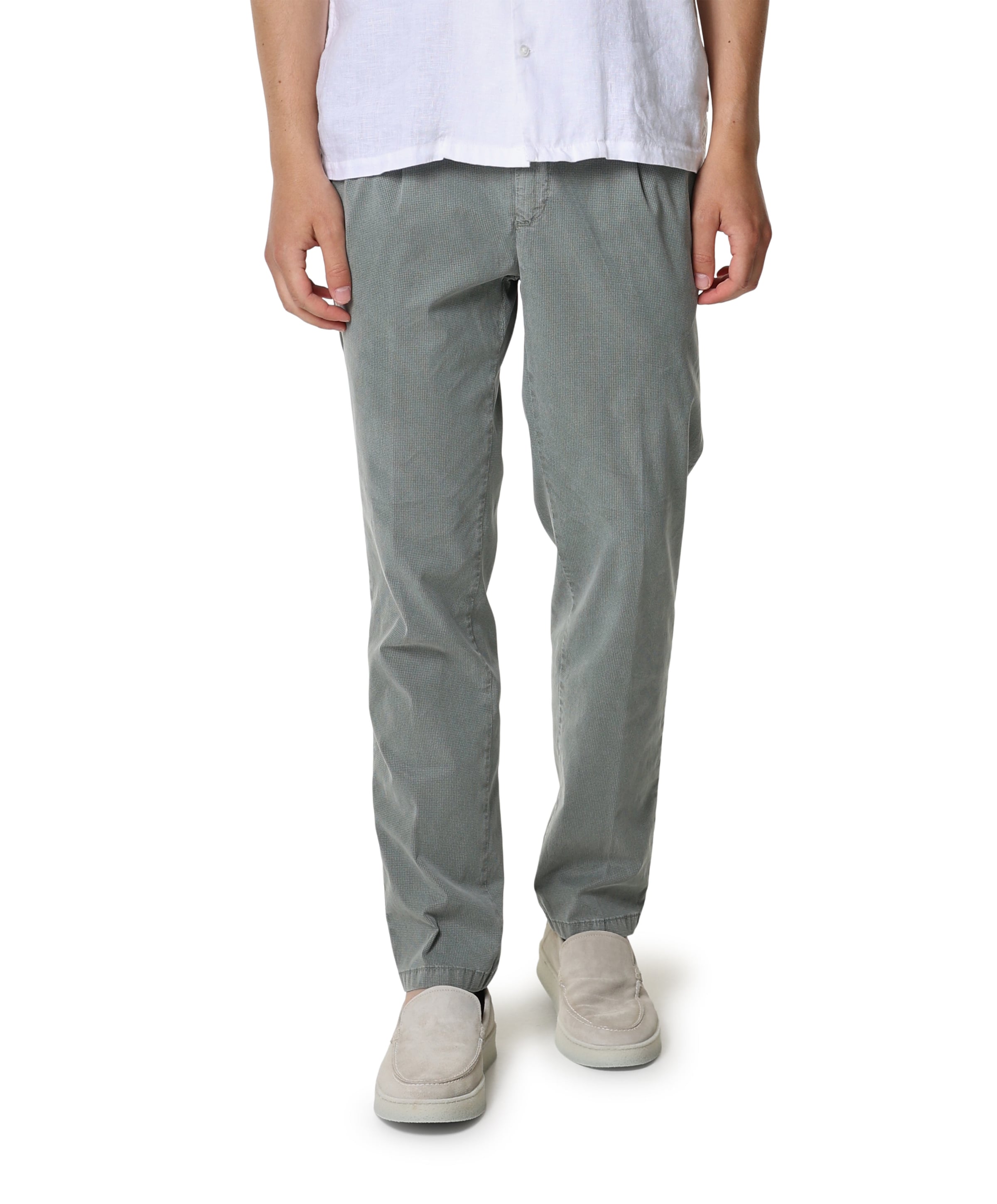 heren broek groen