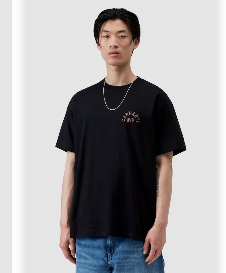 Heren T-shirt bruin