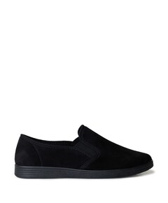 Neles stretch pantoffel heren pantoffels zwart