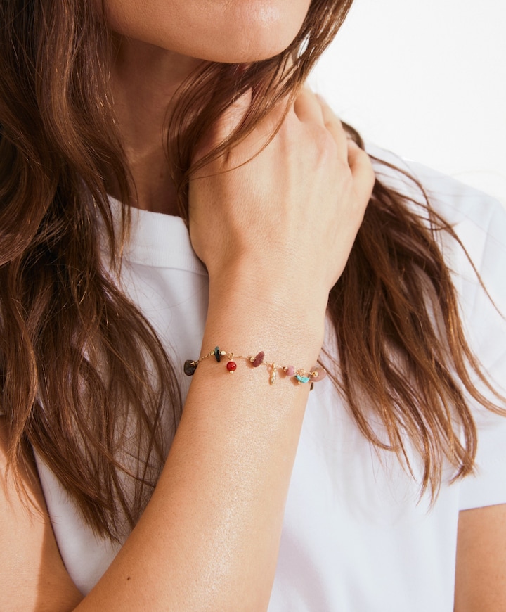 Dames armband goud