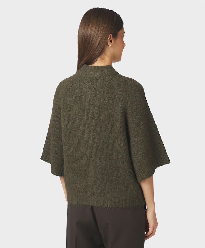 Dames vest groen