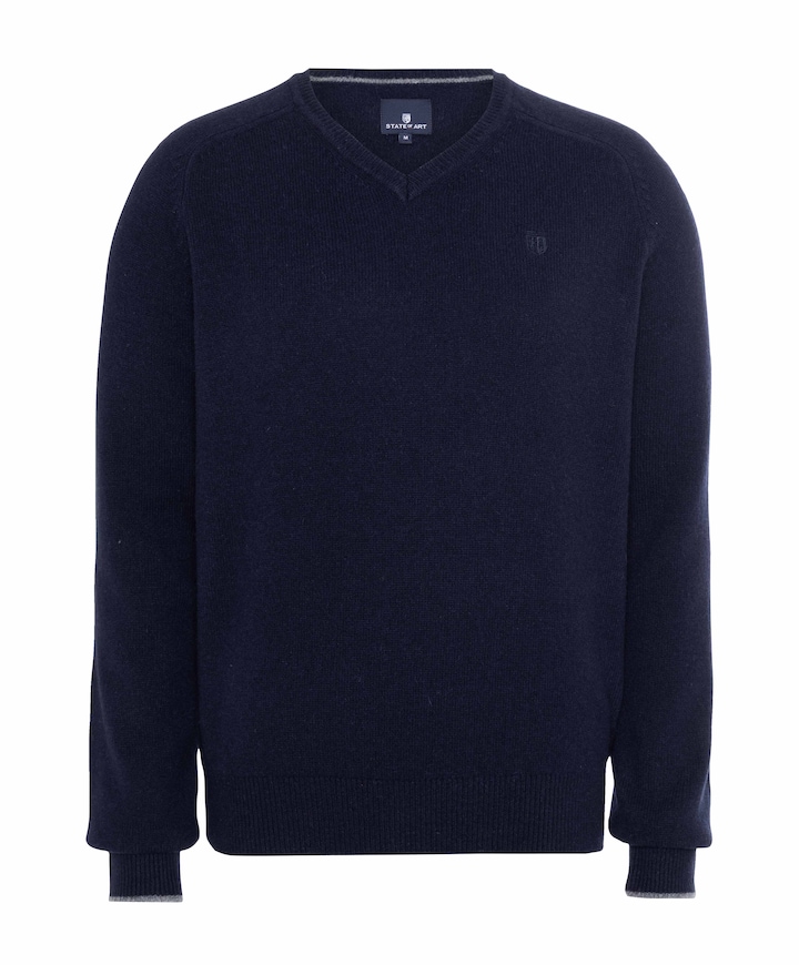 Heren trui blauw
