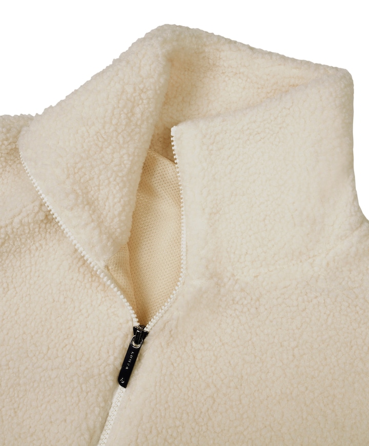 Dames vest ecru
