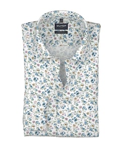 Heren overhemd lange mouw wit