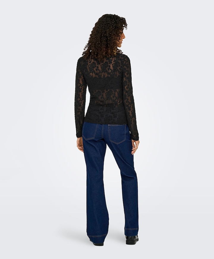 Dames top zwart