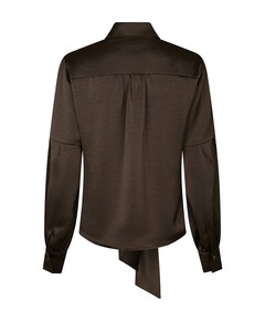 Dames blouse bruin