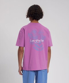 Heren T-shirt paars