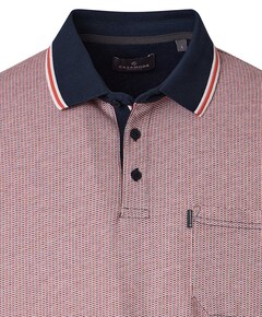 Heren polo rood