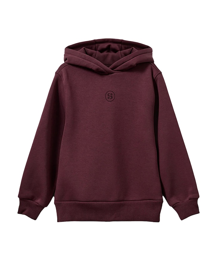 Meisjes hoodie bordeaux