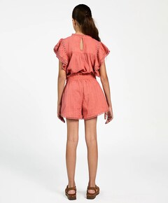 CLOVER LUREX CO 503 G meisjes korte broek roze