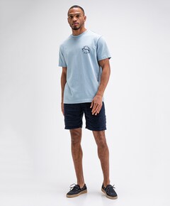 Heren T-shirt blauw