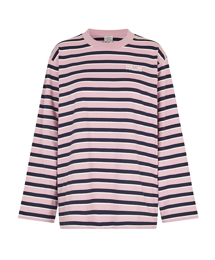 Dames longsleeve roze