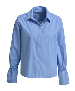 Dames blouse blauw