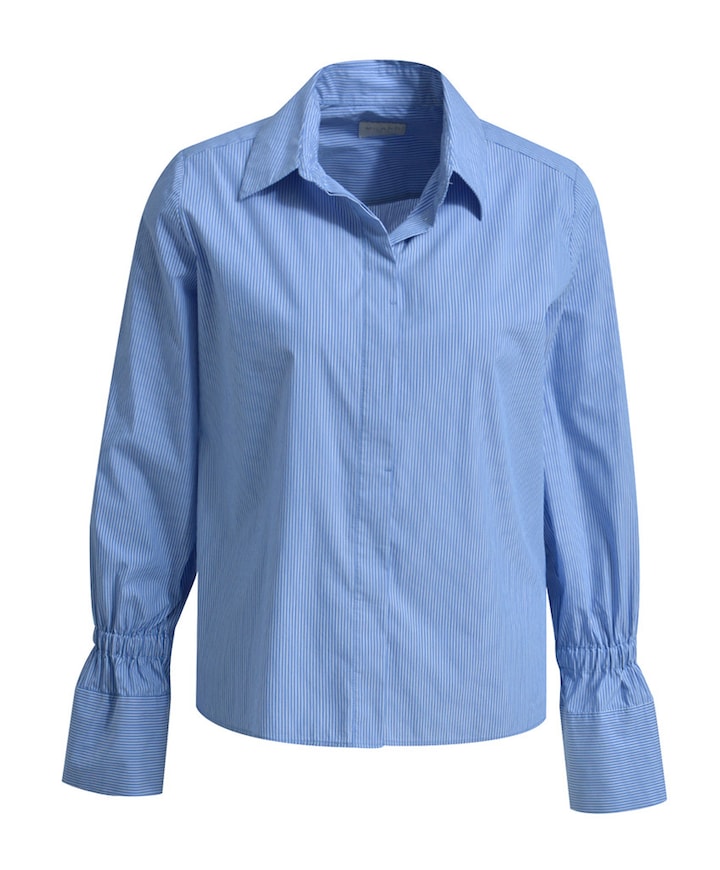 Dames blouse blauw