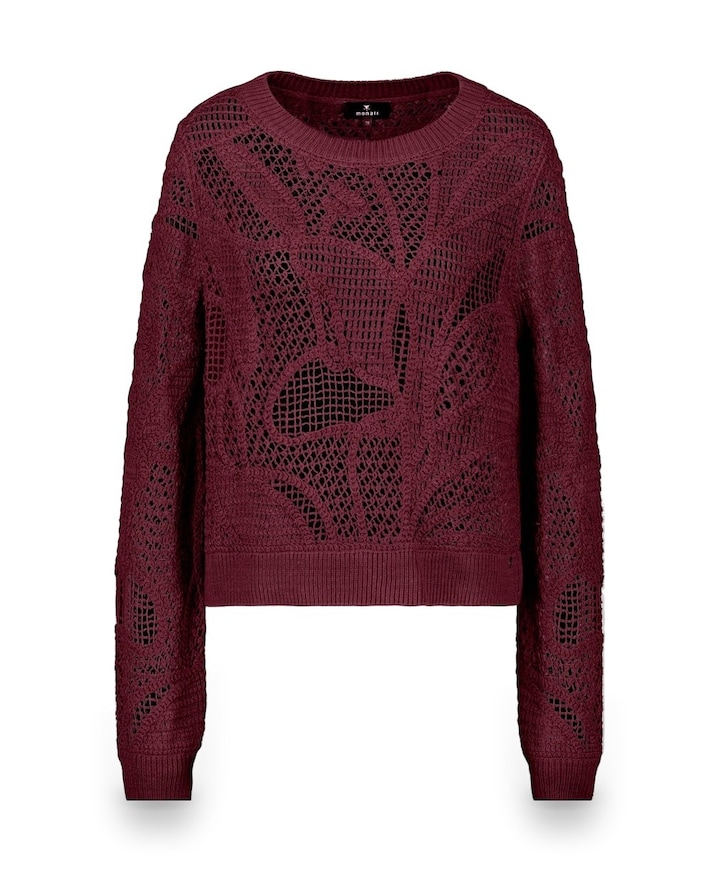 Dames trui bordeaux