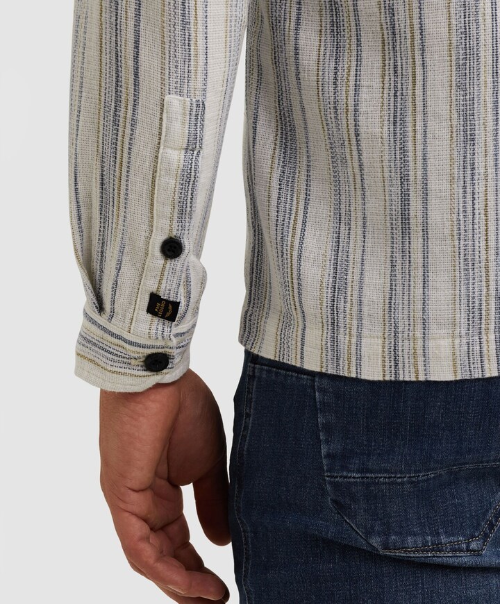 Heren overshirt groen