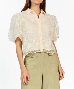 Dames blouse ecru