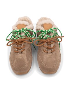 dames sneakers beige