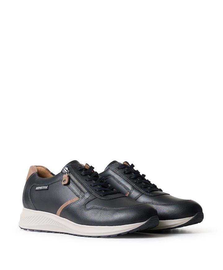 Dino heren sneakers zwart