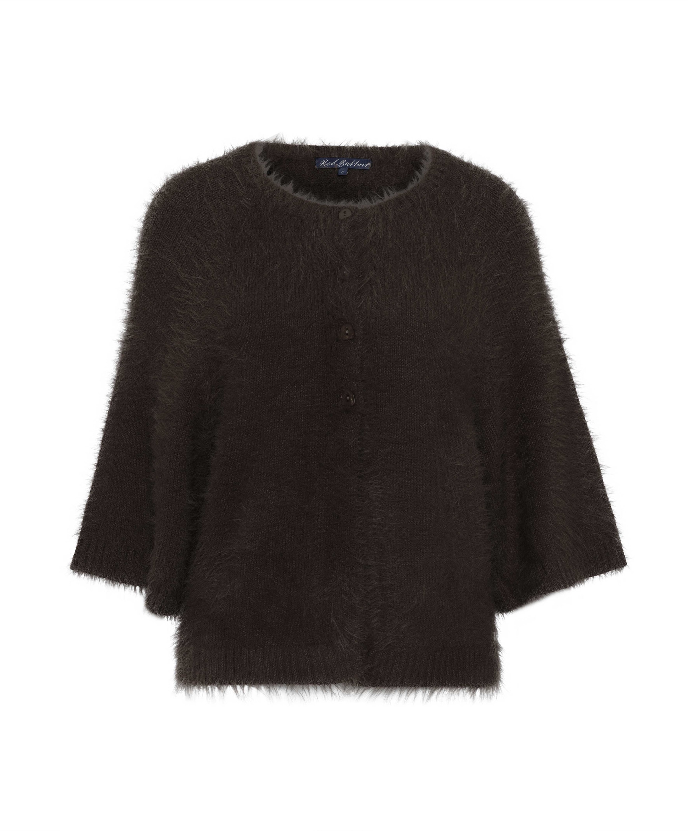 Dames vest bruin