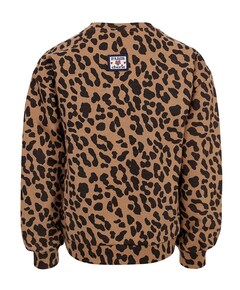 Meisjes sweater bruin