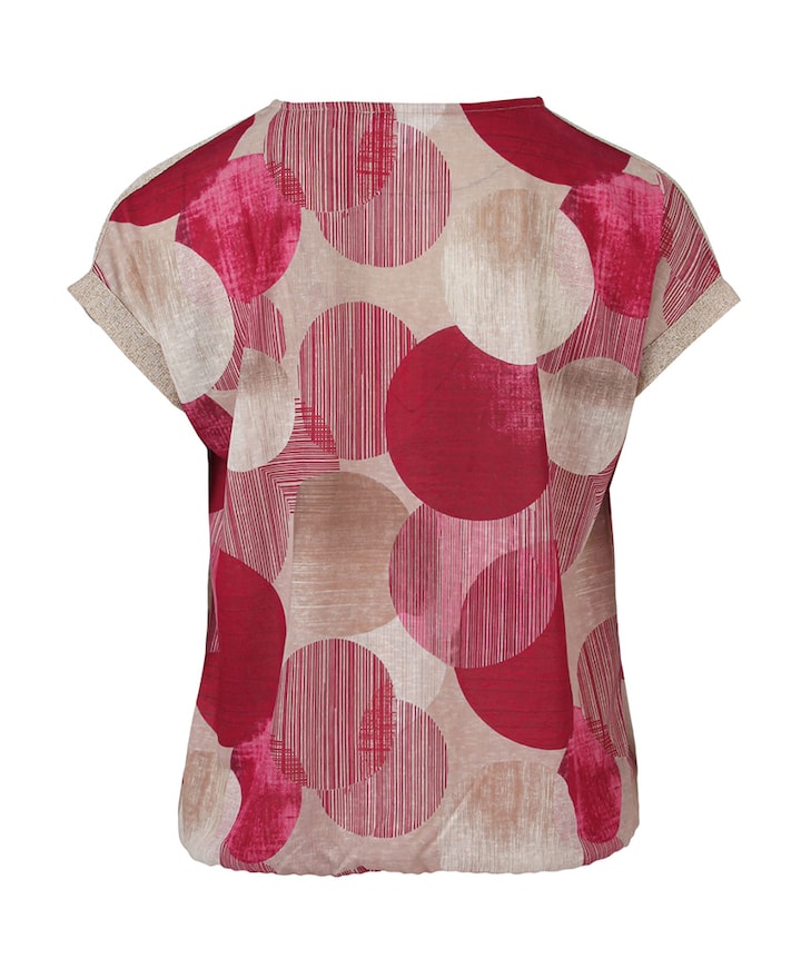 Dames T-shirt rood