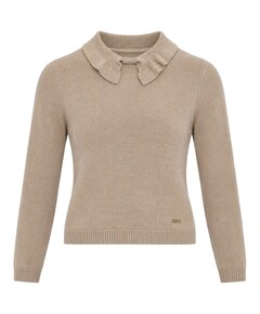 Meisjes polo beige