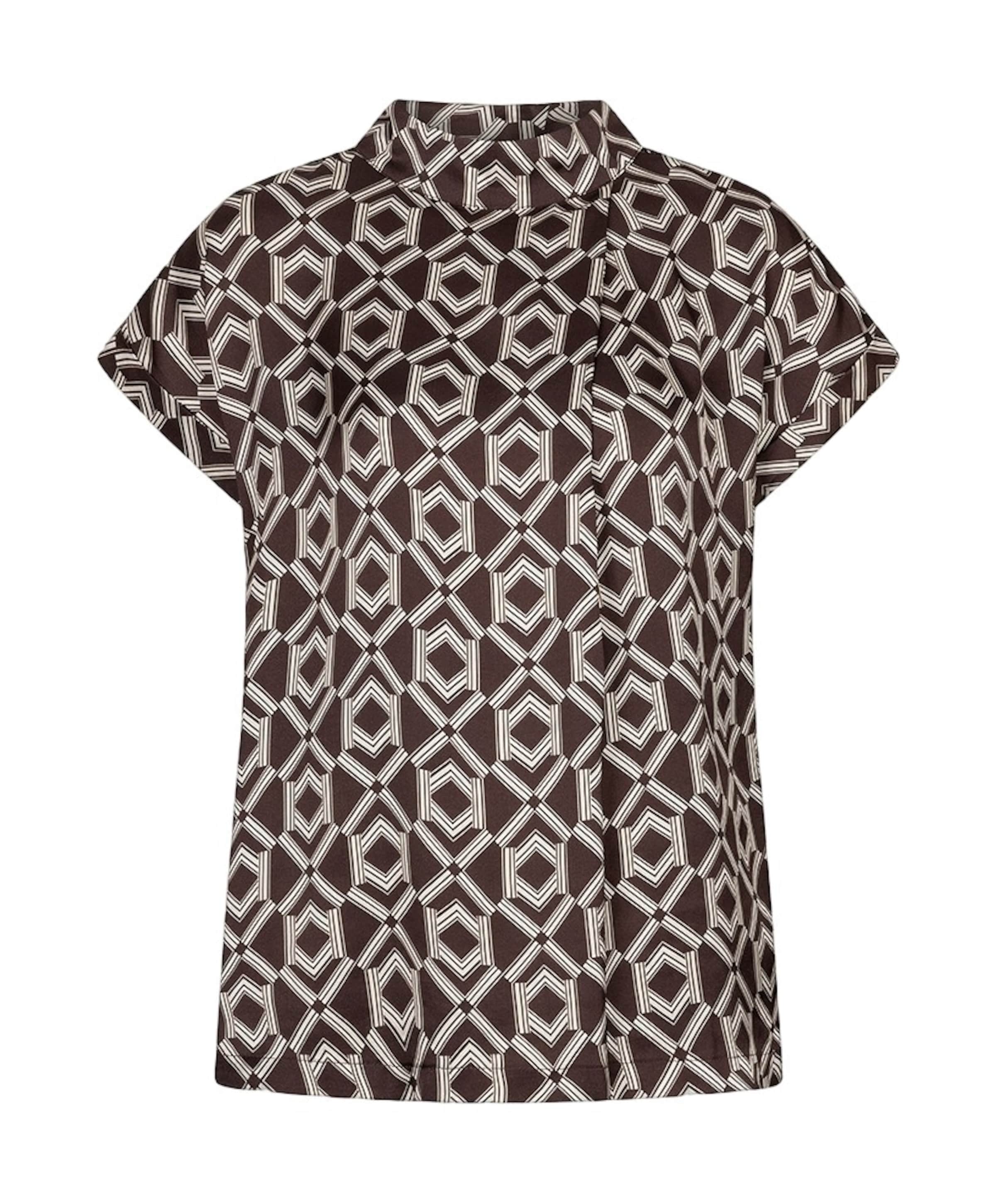 Dames blouse bruin