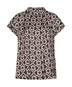 Dames blouse bruin