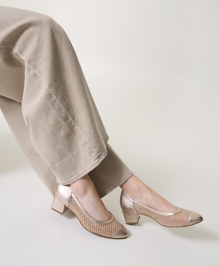 dames pumps beige